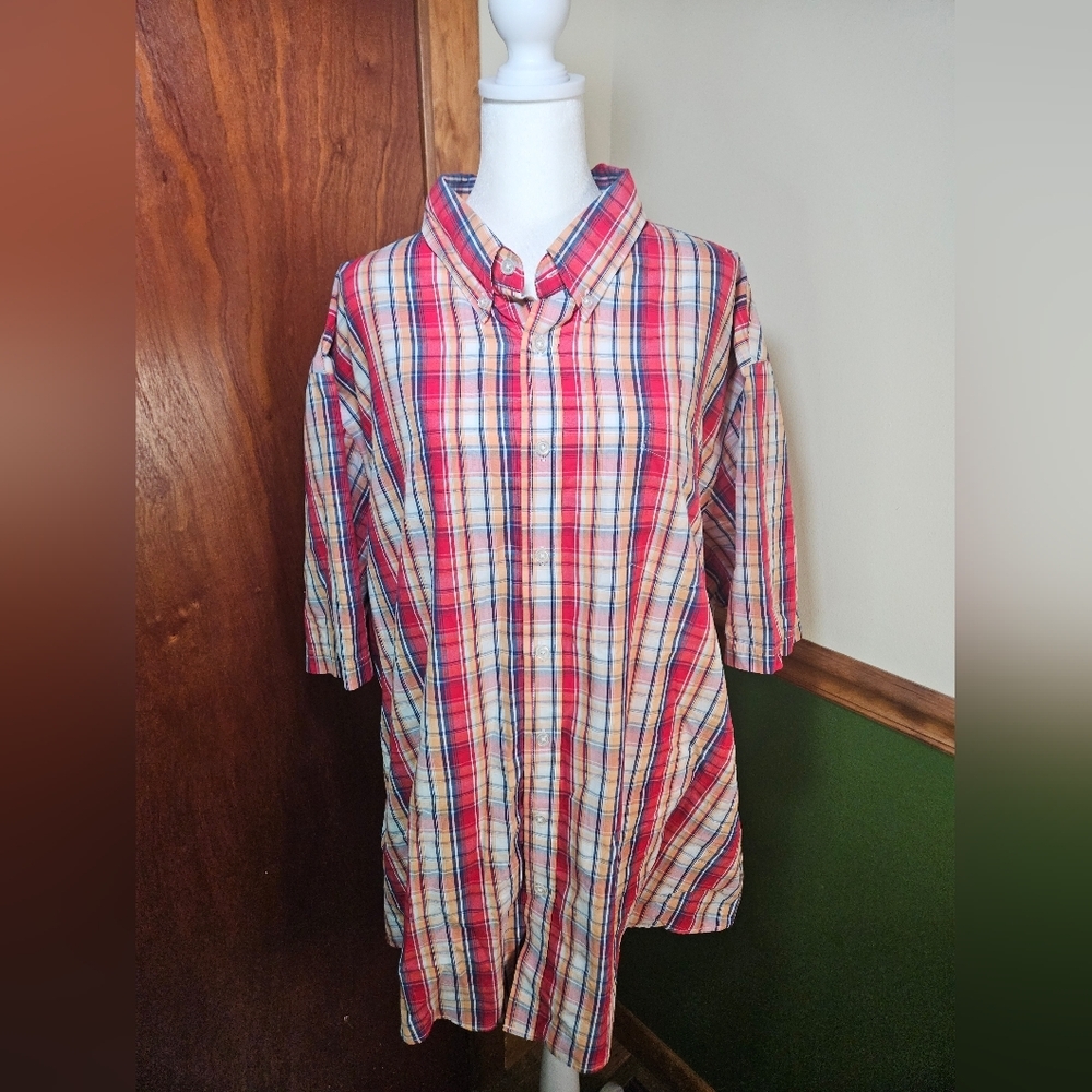 Croft & Barrow Mens XXL short sleeve button down.